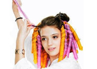 Colorful Curly Hair PET Expandable Braided Sleeving For Beautification