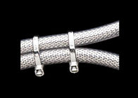 304 Stainless Braided Hose Covers , Durable Steel Braided Hose Cover
