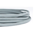 High Flame Retardant Braided Nylon Sleeve custom Width For Cable Wire Harness