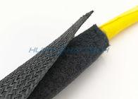 Durable Flexible Velcro Cable Sleeve For Wire Management Environmentally Friendly