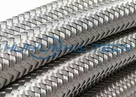 High Density Weave Stainless Steel Braided Sleeving For Cable Abrasion - Resistant