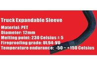 UV Resistance Electrical Braided Sleeving Thermal Insulation With Polyester Material