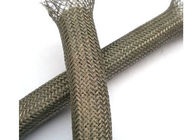 UL Certified Tinned Copper Braided Cable Sleeving High Moisture Resistance