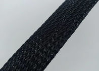 Flame Retardant PET Expandable Braided Sleeving Anti - Abrasion For Cable Management