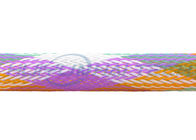 PET Insulated Expandable Braided Sleeving For Flame Retardant Flexo Cable