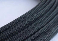 Custom Size Expandable Braided Cable Sleeving Excellent Flexibility Wear Resistant