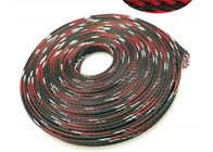 High Temperature Electrical Braided Sleeving Wire Protection Management Flame Proof