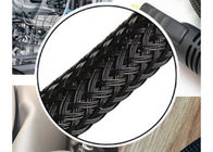 Flexible Expandable Electrical Braided Sleeving Wear Resistant For Cable Management