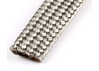 Automotive Stainless Steel Braided Sleeving Custom For Shielding / Bonding Cable