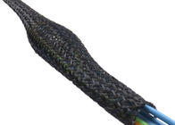 Wear Proof Flexible Type Braided Wire Loom For Hose / Cable Protection