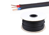 Flame Resistant 6mm 10mm PET Braided Cable Sleeving