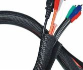 VW 1 Colorful Velcro Cable Sleeve Abrasion Resistance Multifilament Braided Sleeves
