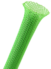 Halogen Free Green Flexible Wire Mesh Sleeve, PET Expandable Braid Sleeving