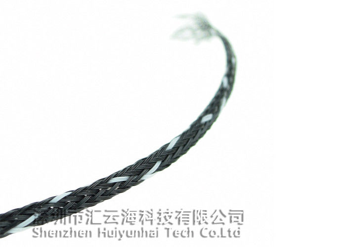 Flexible Automotive Split Wire Loom Open Weave Design Environmental Friendly