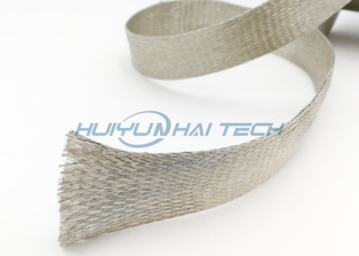 Wearable Wire Shielding Sleeve , Thermal Insulation Braided Shield Sleeve
