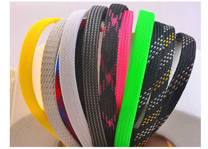 High - Density Braided Cable Sleeving UL RoHS Standard For Automatic Equipment