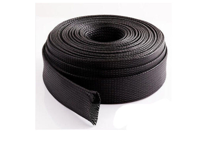 High Flexibility Electrical Braided Sleeving Abrasion Resistance For Management / Organizer