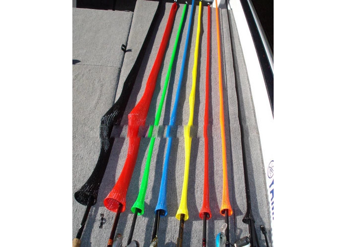 40mm PET Colorful Fishing Pole Protectors Fishing Rod