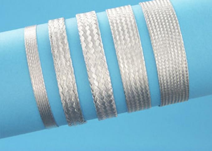 thumbnail interactive-video image 1 of USA Made 304 Stainless Steel Flat Braid Sleeving – 3/16″ X 25 Ft 1 of 5