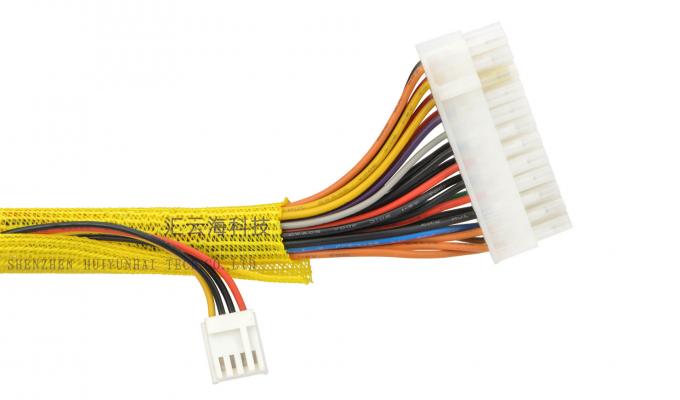 F6 Polyester Self Wrapping Split Braided Sleeving Custom For Wire Cable ...