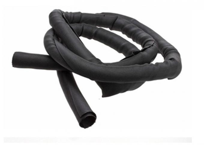 Light Weight Self Wrapping Split Braided Sleeving , Pet Wrap Braided ...