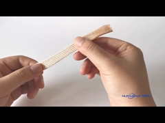 Environmentally - Friendly Braided Electrical Sleeving 0.25mm / 0.2mm PET Monofilament