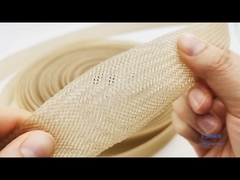 Expandable Braided Heat Resistant Wire Sleeve 100mm For Aerospace Teletronic