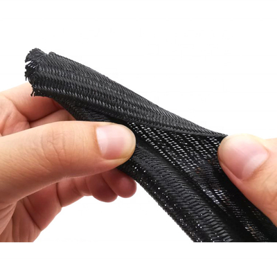 Expandable PET Self Closing Wrap Split Sleeving Self Winding