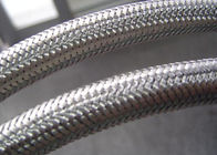 Flexible Conduit Braided Stainless Steel Tubing , Stainless Steel Braided Hose Cover