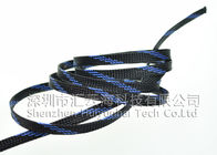 PET Expandable Heat Resistant Cable Sheathing , Halogen Free Heat Proof Wire Wrap