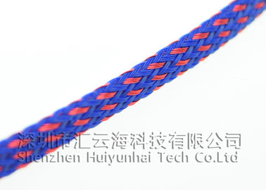 PET Multifilament Heat Shrinkable Braided Sleeving Lightweight High Strength