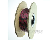 Wire Protection Braided Cable Sleeving , Clear Cut Braided Wire Sleeve