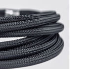 Automotive Nylon Sleeve For Cables , Nylon Multifilament Braided Sleeving 
