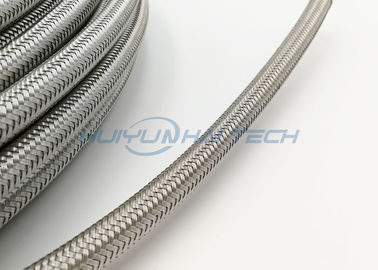 Abrasion Resistant Stainless Steel Braided Sleeving For Wire Strong Protection