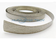 Metal Cable Shielding Sleeve , Automotive Braided Wire Loom Flame Retardant