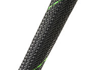 Flame Proof Pet Wrap Braided Sleeving , Black Braided Wire Sleeve Eco - Friendly