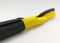 Splice Free Flexible Braided Wire Covering , Braided Uv Resistant Split Loom