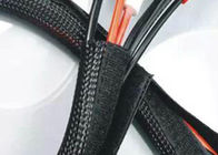 Multifilament Split Velcro Cable Wrap , Velcro Wire Wrap For Computer Power Cord