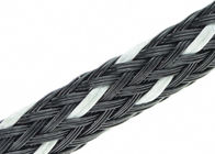 High Density 5mm Matt Expandable Braided Cable Sleeving Custom Size