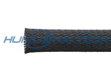 Flexible PET Expandable Sleeving For Computer Cable Wire Harness