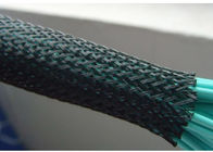 UV Resistant Electrical Braided Sleeving , Flexible Heat Resistant Wire Sleeve