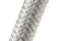 Custom Diameter 304 Stainless Steel Braided Sleeving For Any Wire / Hose / Cable