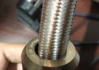 Insulation Stainless Steel Braided Sleeving Protecting Any Wire / Hose / Cable