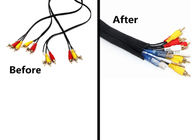 Electrical Braided Sleeving USB Cable Harness , Braided Sleeving Flame Proof