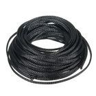 Wear Resistant Electrical Braided Sleeving Flameproof PET Automotive Wire Sleeve