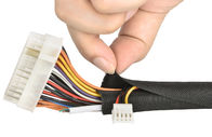 Dustproof Self Wrapping Split Braided Sleeving For Cable Harness