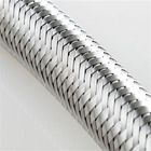 UL 94V stainless steel braided wire sleeve For EMI Cable Protection