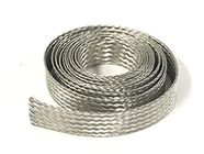 Halogen free 304 Stainless Steel Braided Cable Sleeve EMI RFI ESD Protection