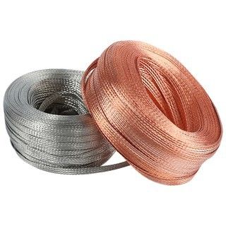 Buy EMI Tinned Copper Braided Sleeving Signal Shielding Cable Protection online manufacture