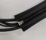 Neoprene Zipper Cable Sleeve Braided Wrap For Desk TV Computer Office Home